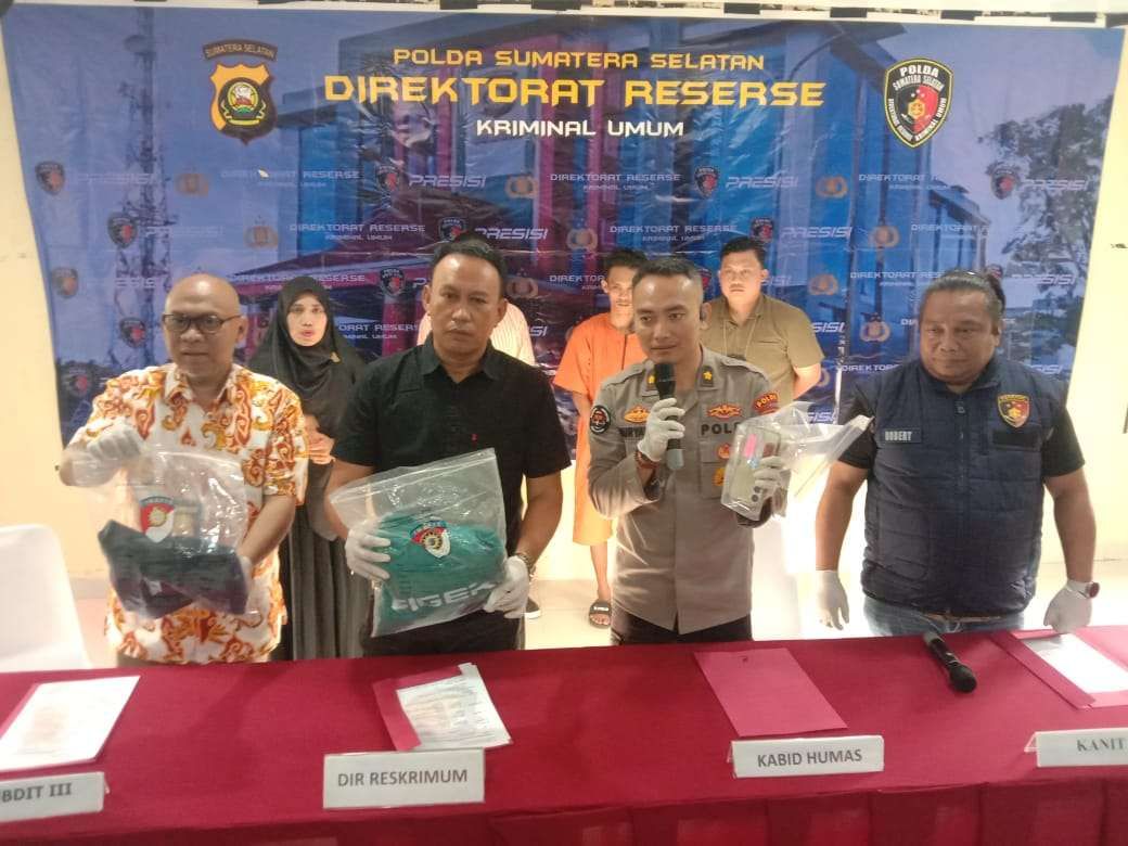 Polda Sumsel Bongkar Lima Kasus Kriminal Besar