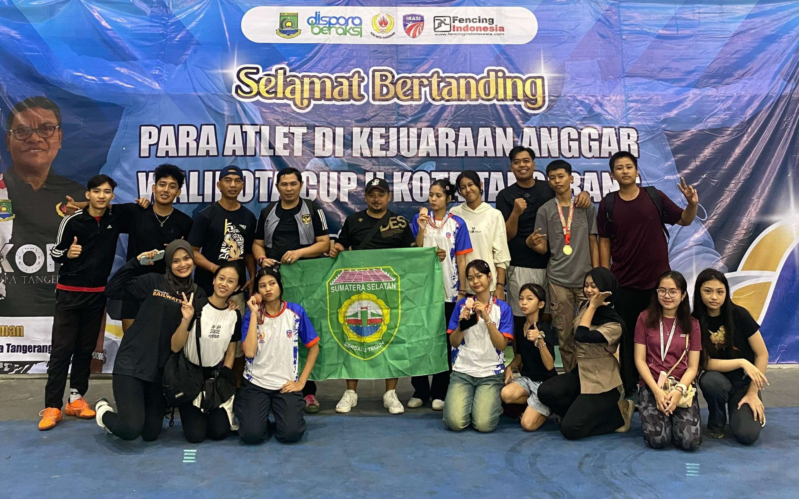 Sriwijaya Fencing Club Bersinar di Kejuaraan Anggar Tangerang
