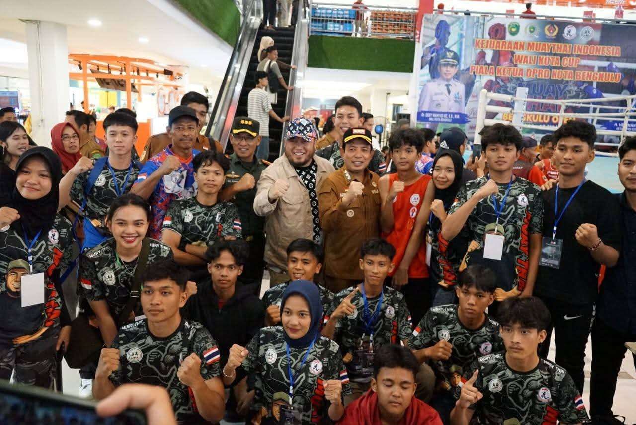 Walikota Bengkulu Buka Kejuaraan Muaythai Walikota Cup